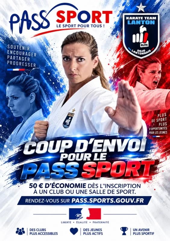 Le Pass'Sport, 50 € de moins sur l'inscription
